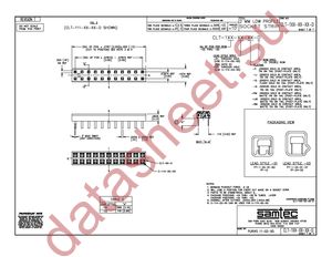 CLT-119-01-L-D datasheet  